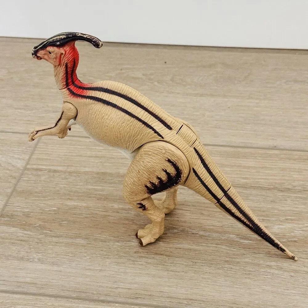 Vintage Mattel 1997 Parasaurolophus Jurassic World Dinosaur Action Figure